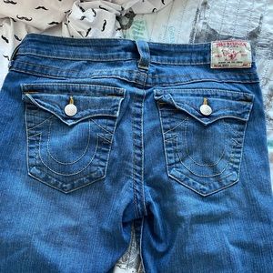 True religion Y2K dark wash low rise jeans